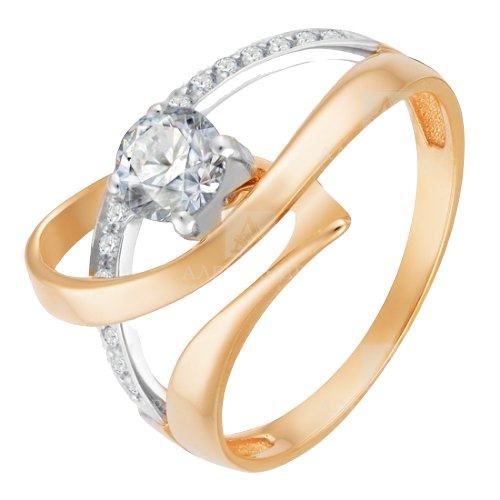 

Кольцо из золота р.  Александра кл3420-62, Swarovski, кл3420-62