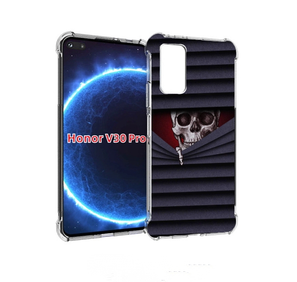 

Чехол бампер MyPads подглядываю для Honor V30 Pro, Прозрачный, Tocco
