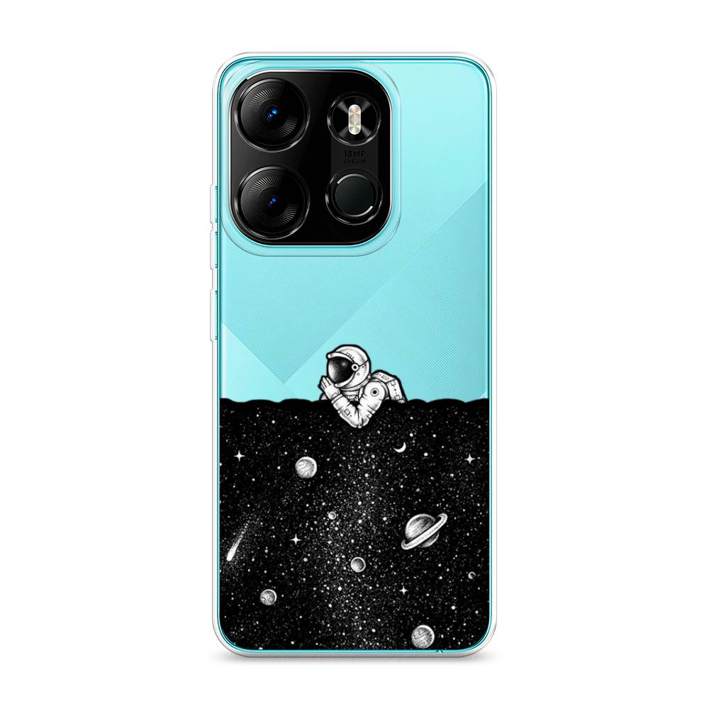 

Чехол Awog на Tecno Pop 7 Pro "Космический сон", Серый, 303450-4
