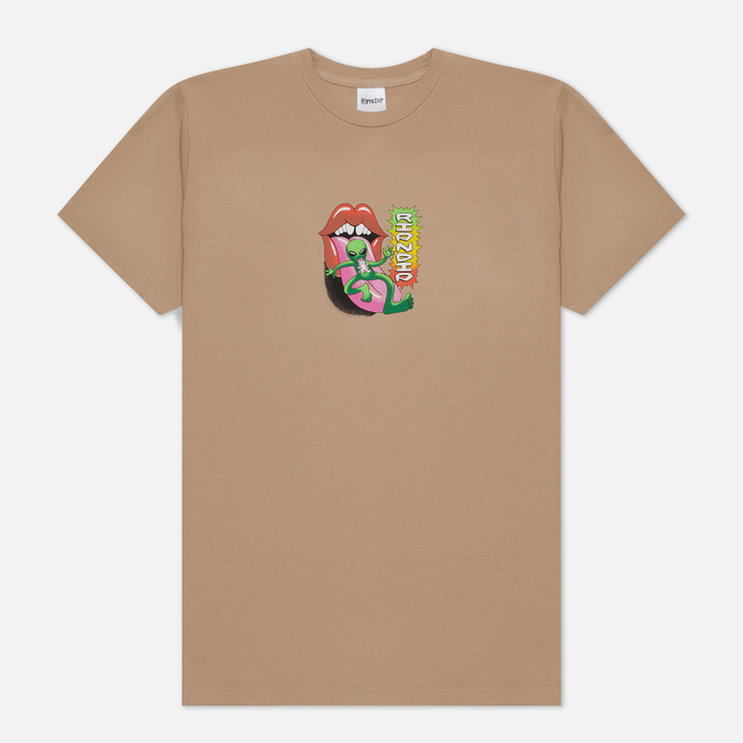 

Футболка мужская Ripndip RND9561 бежевая S, RND9561