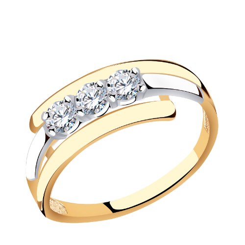 

Кольцо из золота р. 18 Александра кл3695-62, Swarovski, кл3695-62