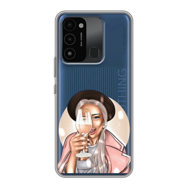 

Прозрачный чехол на Tecno Spark Go 2022 / Tecno Spark 8C