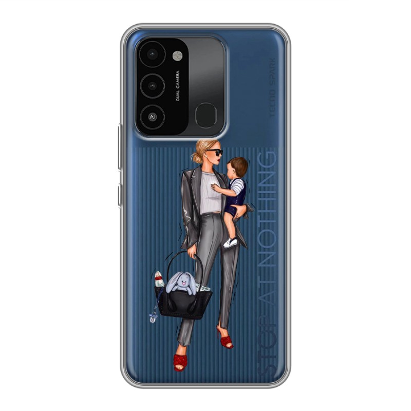 

Прозрачный чехол на Tecno Spark Go 2022 / Tecno Spark 8C