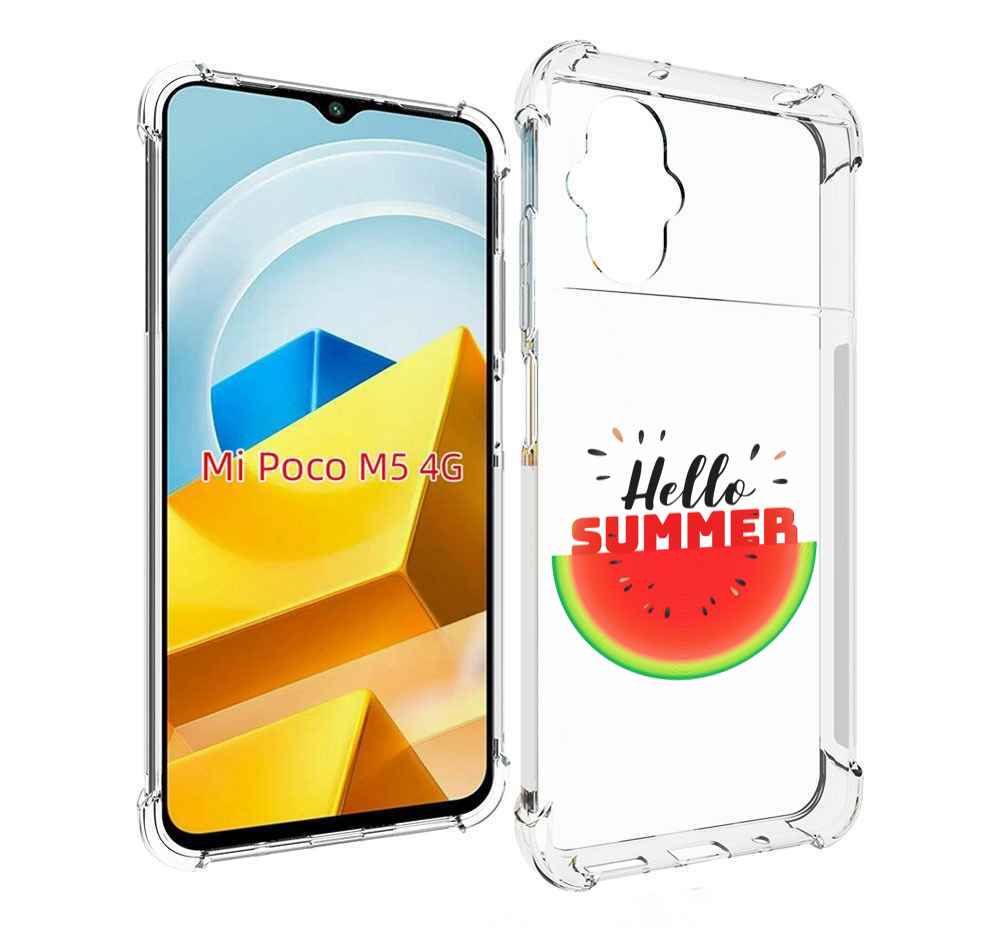 

Чехол MyPads Tocco для Xiaomi M5 Привет-лето, Прозрачный, Tocco