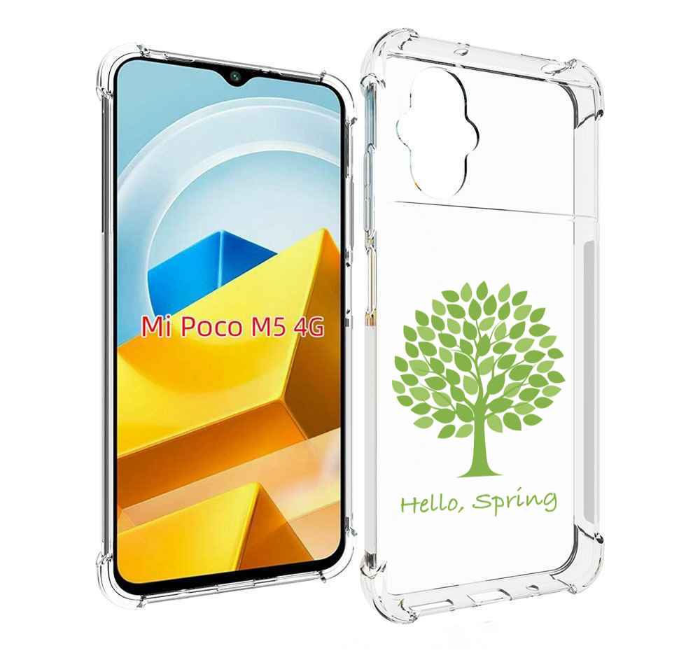 

Чехол MyPads Tocco для Xiaomi M5 Привет-весна, Прозрачный, Tocco