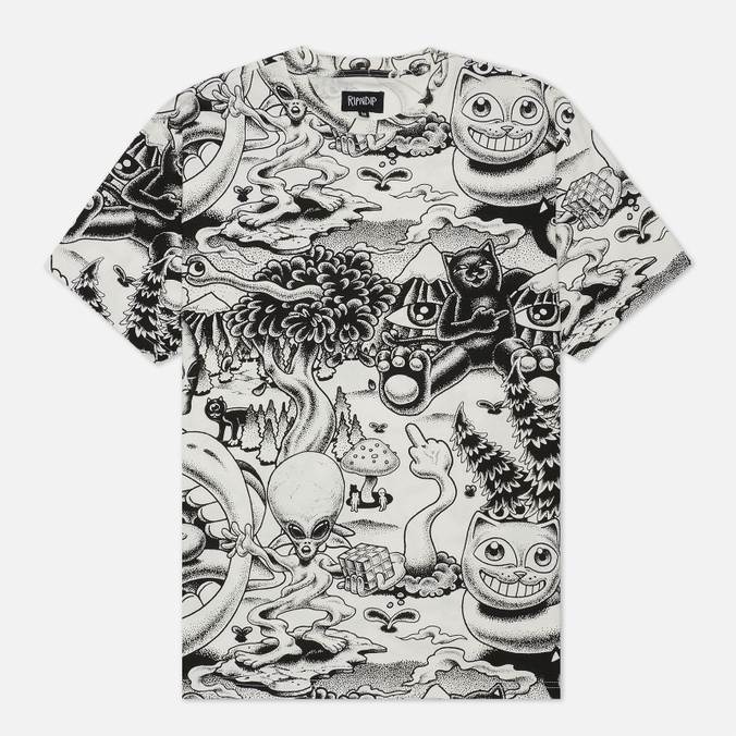 

Футболка мужская Ripndip RND9508 белая M, RND9508