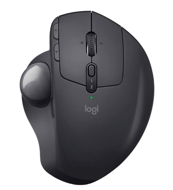 Беспроводная мышь Logitech Trackball MX Ergo графитовый (910-005182)