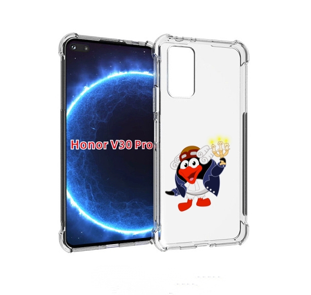 

Чехол бампер MyPads пин-графф для Honor V30 Pro, Прозрачный, Tocco