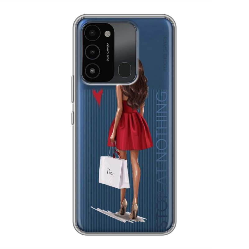

Прозрачный чехол на Tecno Spark Go 2022 / Tecno Spark 8C