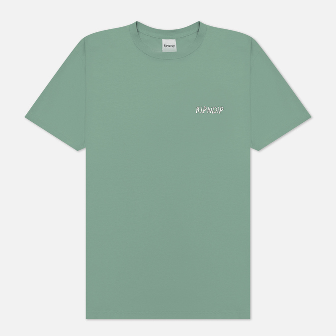 

Футболка мужская Ripndip RND9555 зеленая S, RND9555