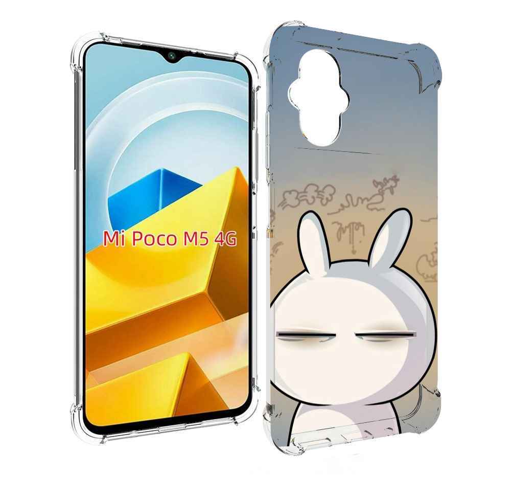 

Чехол MyPads Tocco для Xiaomi M5 Подозрительный-зайка, Прозрачный, Tocco