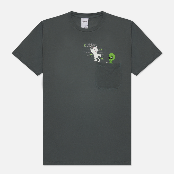 

Футболка мужская Ripndip RND9564 серая M, RND9564