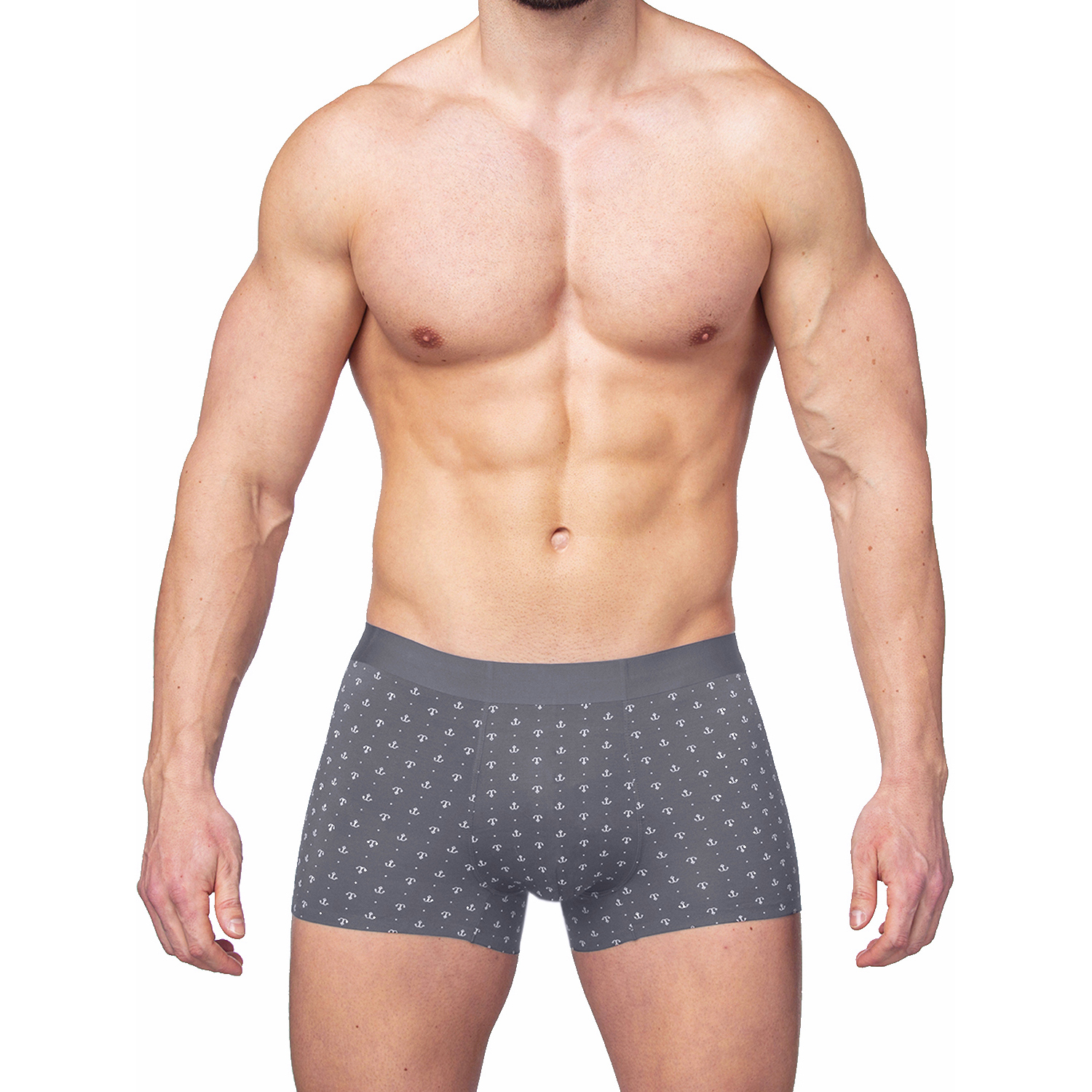

Трусы мужские Sergio Dallini SD2902-4 серые XXL, Серый, SD2902-4