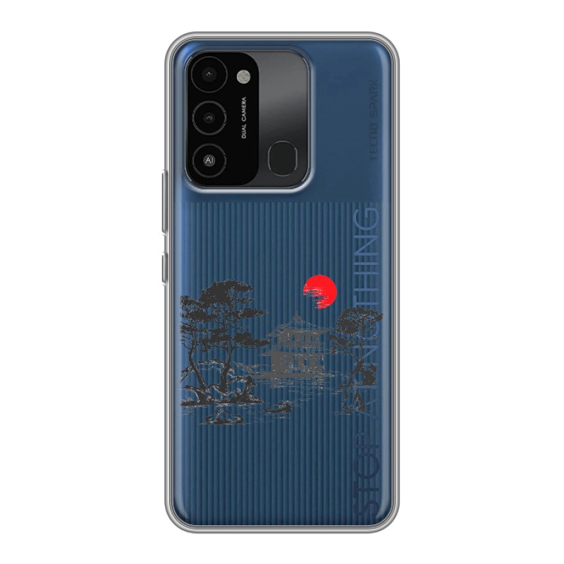

Прозрачный чехол на Tecno Spark Go 2022 / Tecno Spark 8C