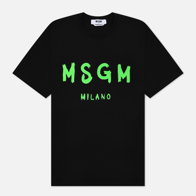 

Футболка мужская MSGM 3340MM510F 227798 99 черная L, 3340MM510F 227798 99