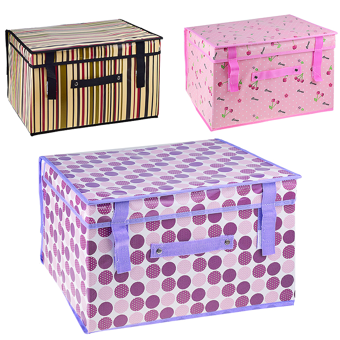 

Коробка для хранения 00-0831 (50*40*30 см.), Контейнеры для игрушек, ящики, коробки, аксессуары