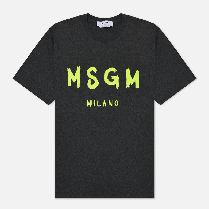 

Футболка мужская MSGM 3340MM510F 227796 98 серая S, 3340MM510F 227796 98