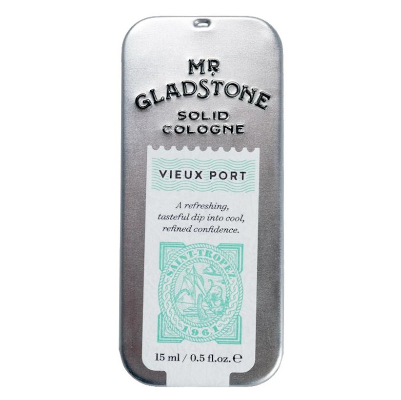 Твердый одеколон Mr Gladstone Vieux Port Solid Cologne 15 мл твердый одеколон mr gladstone trevelin 15 мл