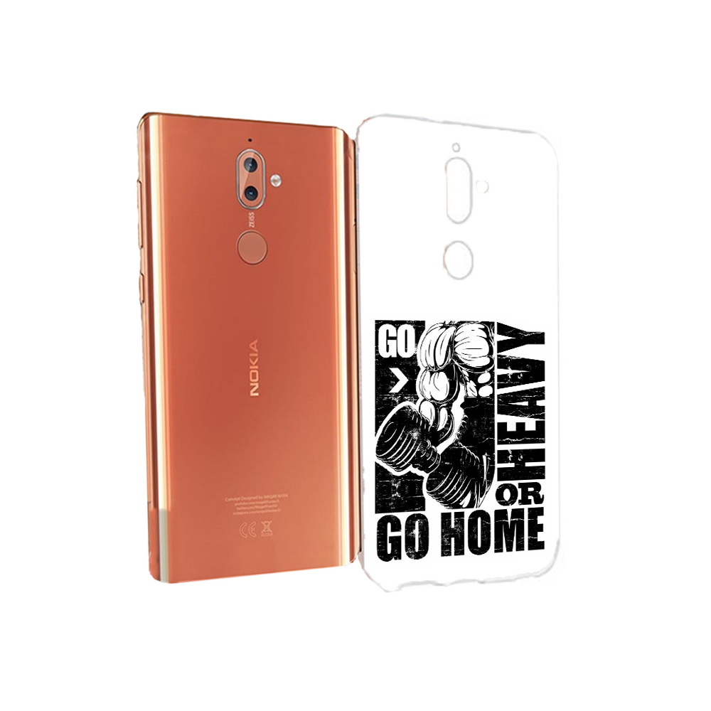 

Чехол MyPads Tocco для Nokia 9 накаченные руки (PT126479.94.496), Прозрачный, Tocco