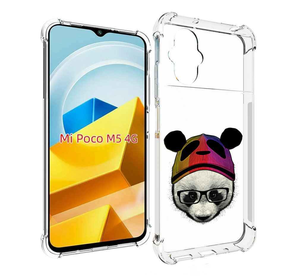 

Чехол MyPads Tocco для Xiaomi M5 Панда в шапке, Прозрачный, Tocco
