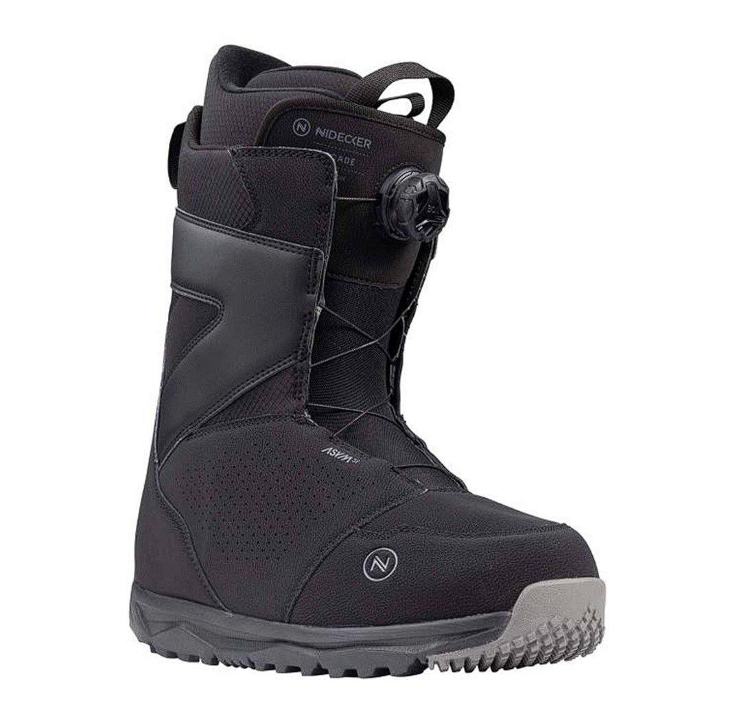 Ботинки для сноуборда Nidecker Cascade 2022-2023 black 25,5 см