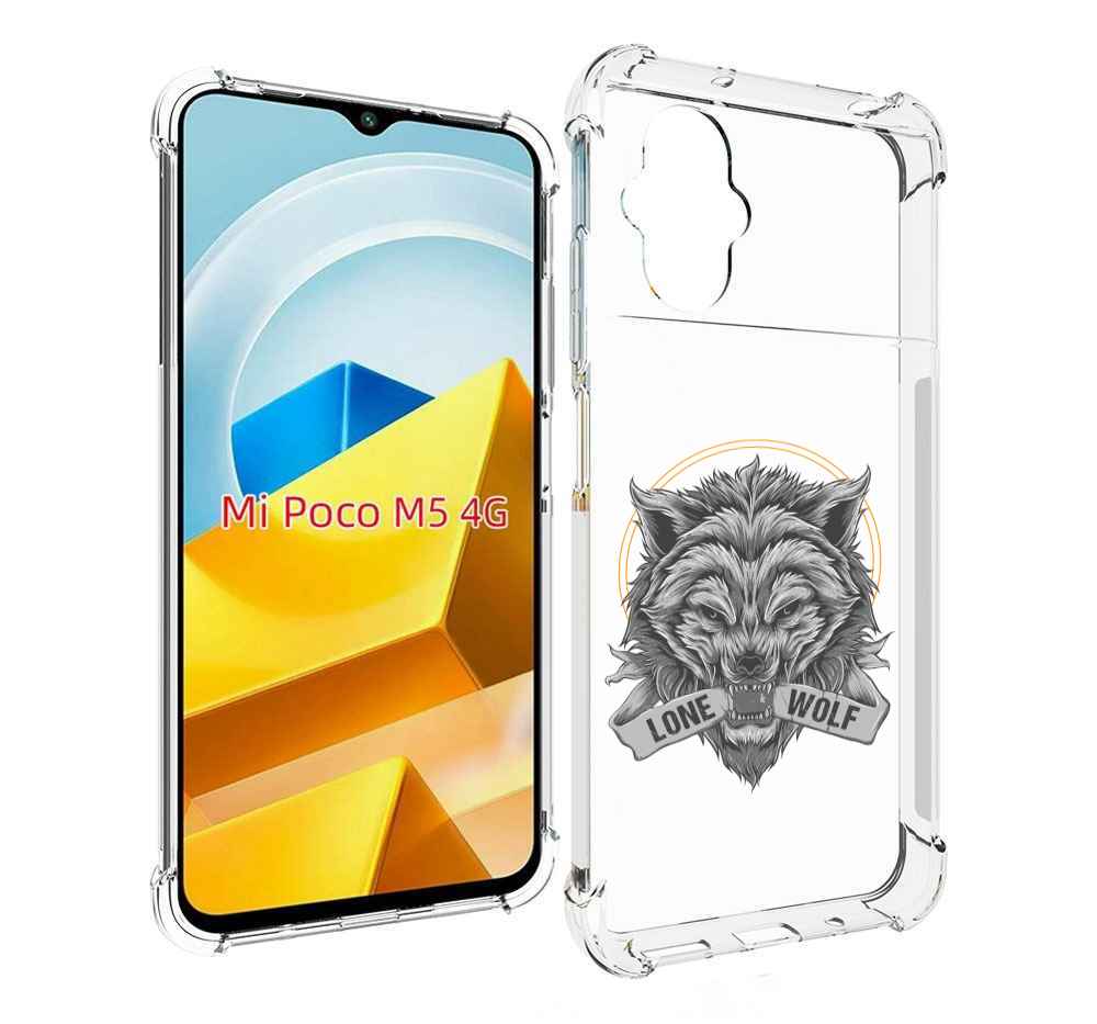 

Чехол MyPads Tocco для Xiaomi M5 Одинокий-волк мужской, Прозрачный, Tocco