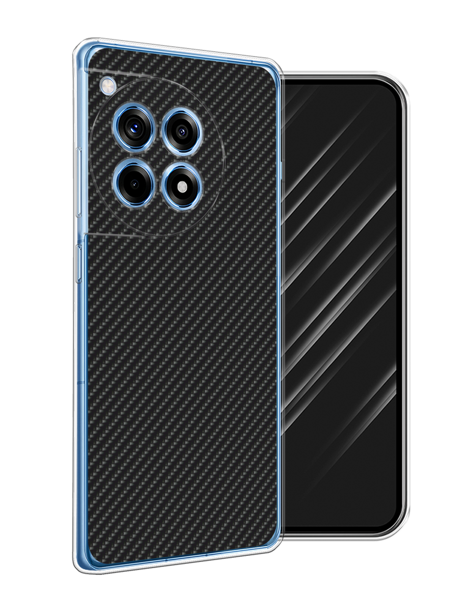 

Чехол Awog на OnePlus Ace 3 "Черный карбон", 154550-1