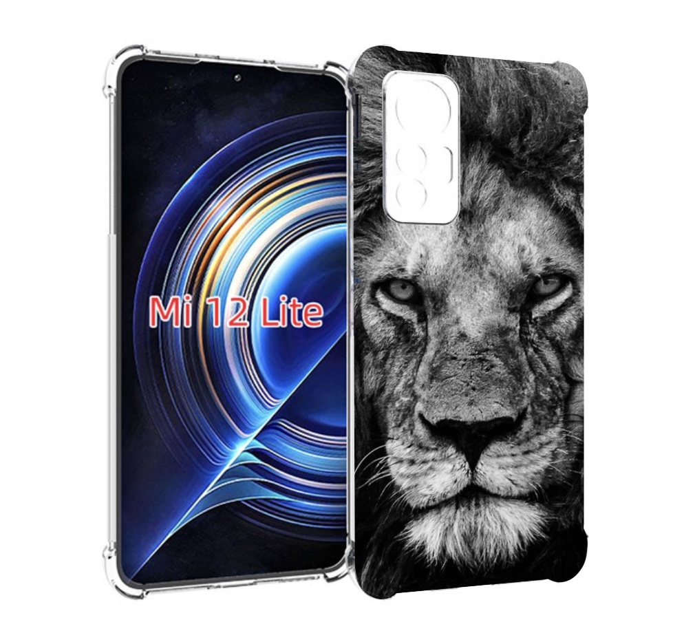 

Чехол MyPads смуглый лев мужской для Xiaomi 12 Lite, Прозрачный, Tocco