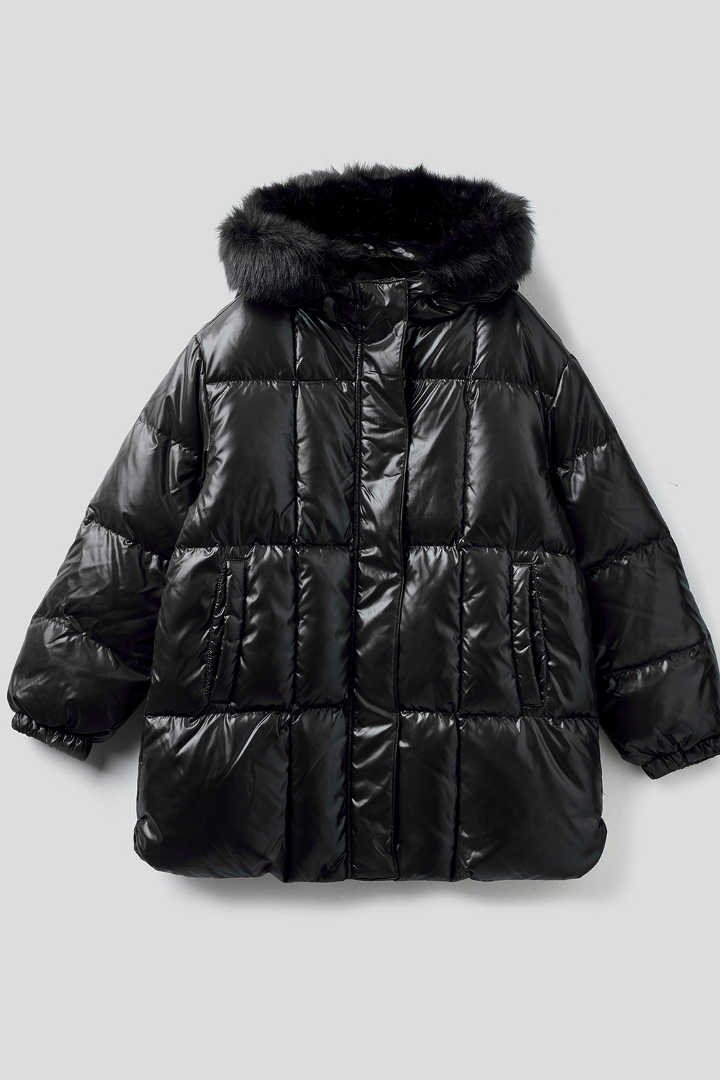 

Куртка утепленная Benetton 2EO0CN011, черный, XL, 2EO0CN011