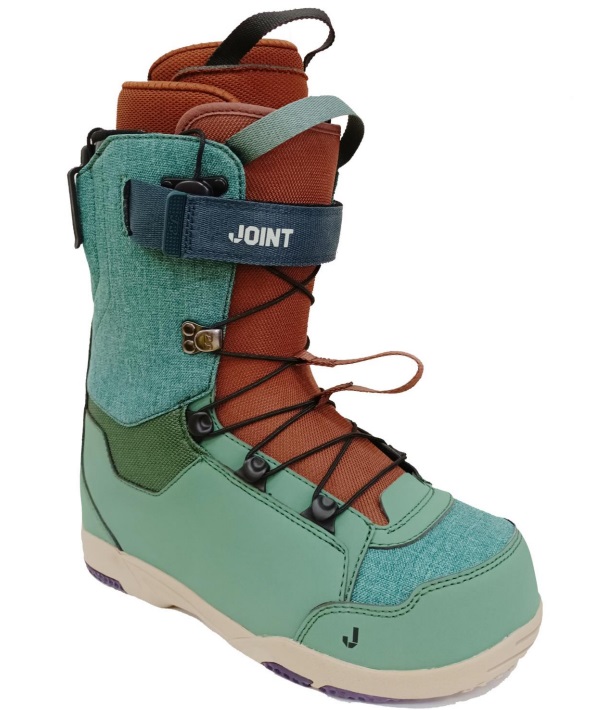 Ботинки для сноуборда Joint At One`s Ease dark green brown 26,5 см