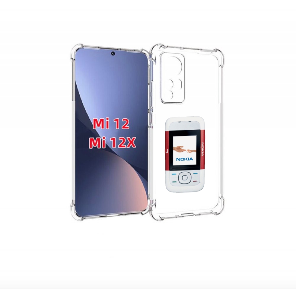 

Чехол бампер MyPads старая нокия для Xiaomi 12., Прозрачный, Tocco
