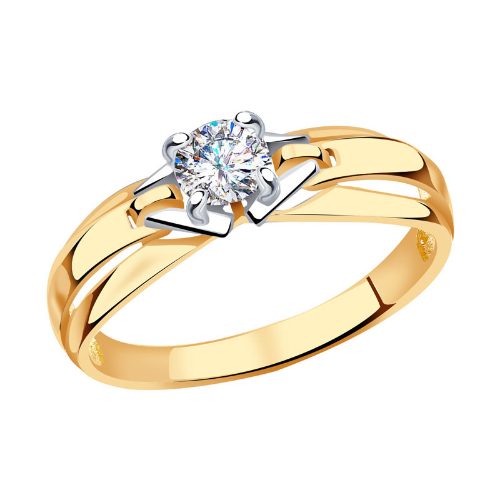 

Кольцо из золота р. 17 Александра кл3614-62, Swarovski, кл3614-62