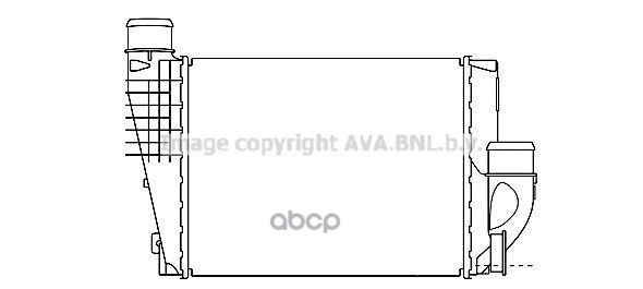 

AVA CN4317 Радиатор интеркулера 1шт