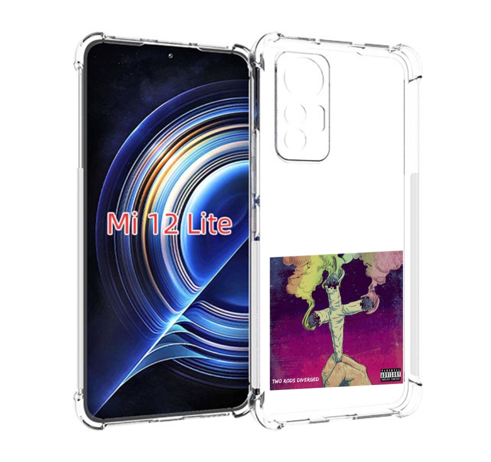 

Чехол MyPads сигаретный крест для Xiaomi 12 Lite, Прозрачный, Tocco