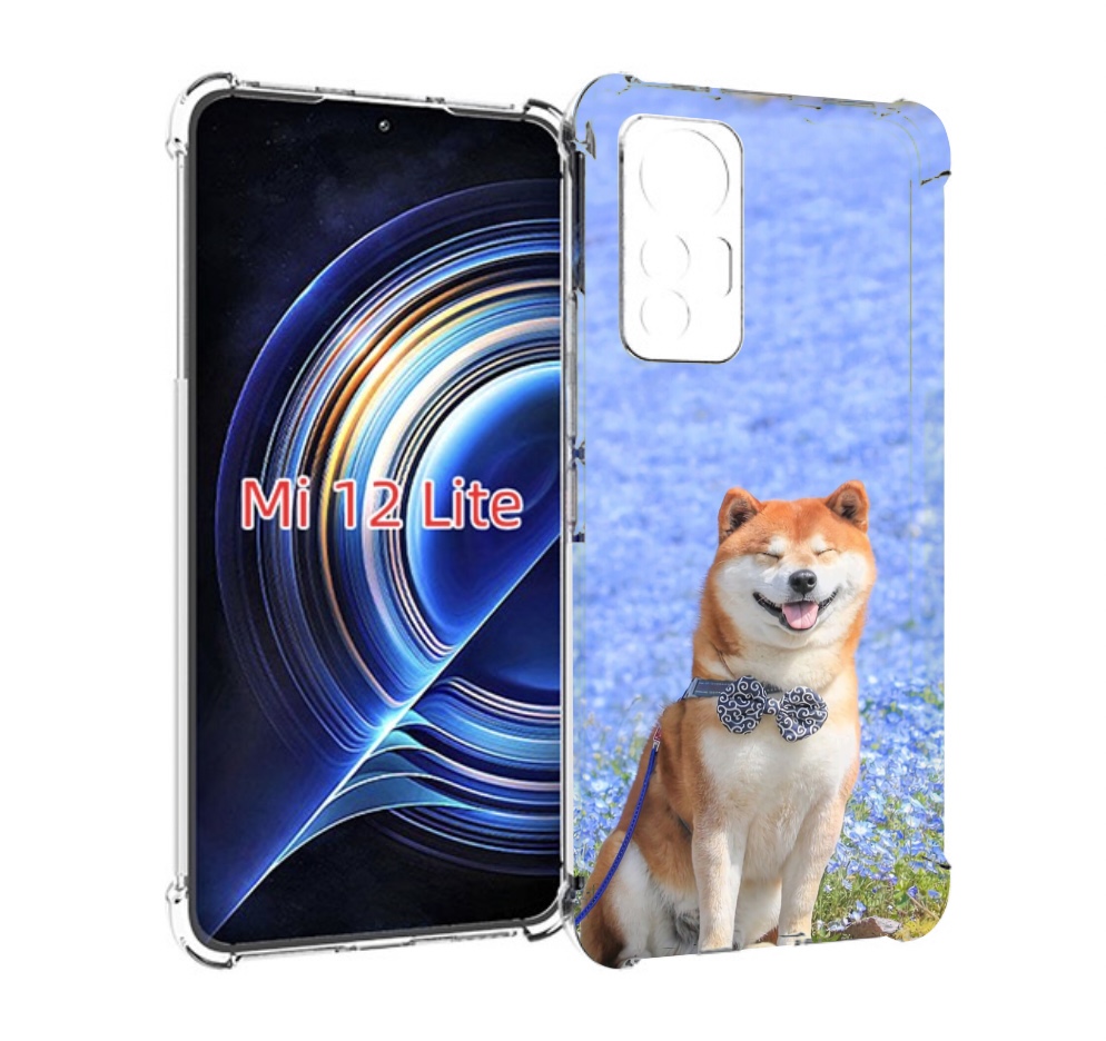 

Чехол MyPads сиба шиба ину 2 для Xiaomi 12 Lite, Прозрачный, Tocco
