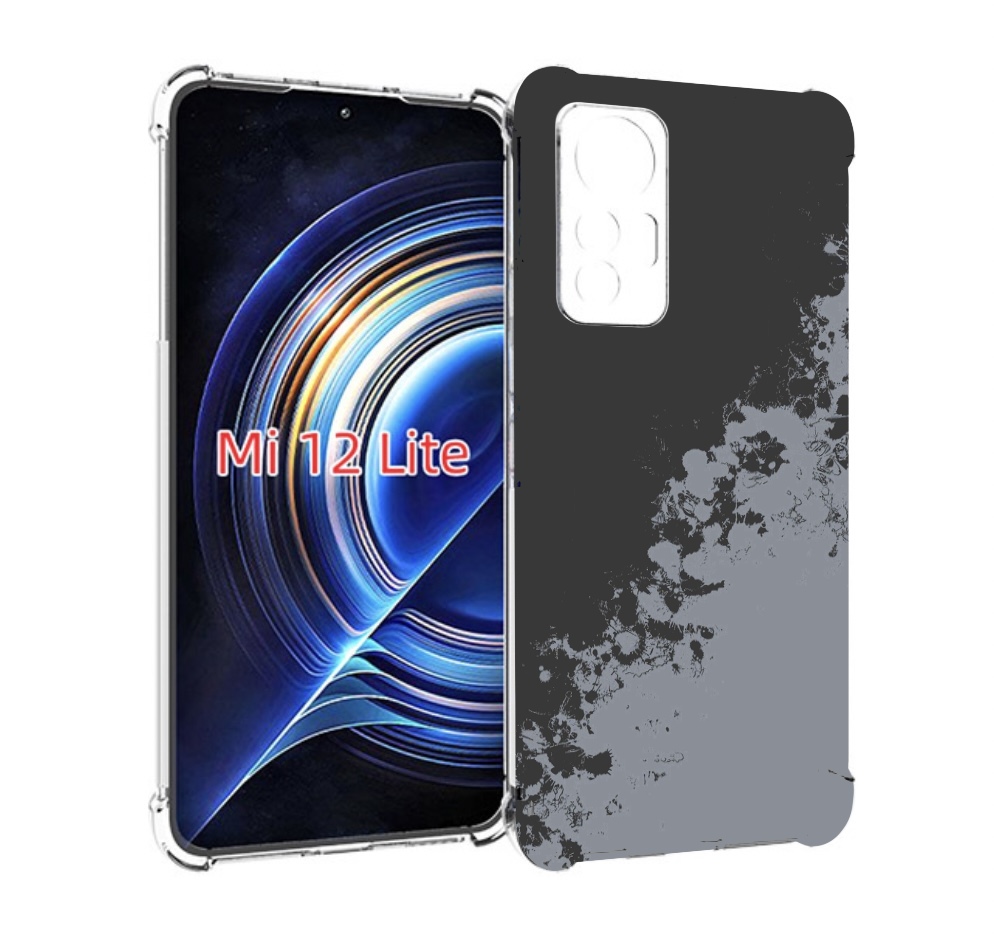 

Чехол MyPads серый-эстетичный для Xiaomi 12 Lite, Прозрачный, Tocco