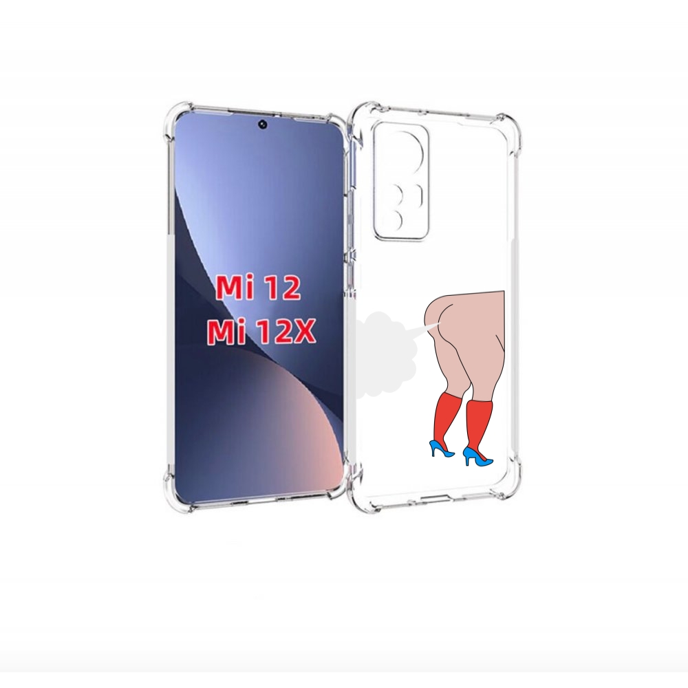 

Чехол бампер MyPads смешная-ситуация детский для Xiaomi 12., Прозрачный, Tocco