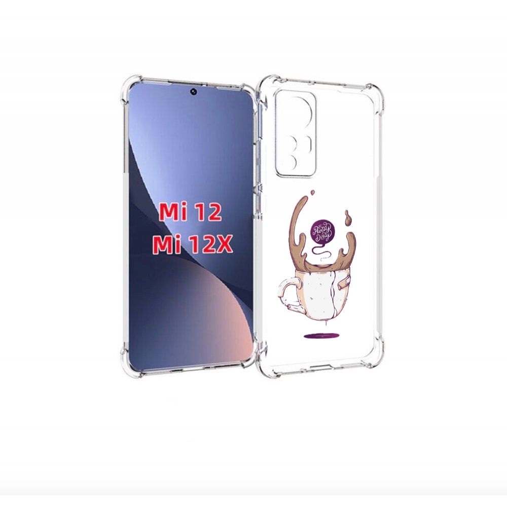 

Чехол бампер MyPads сломанный стаканчик для Xiaomi 12., Прозрачный, Tocco