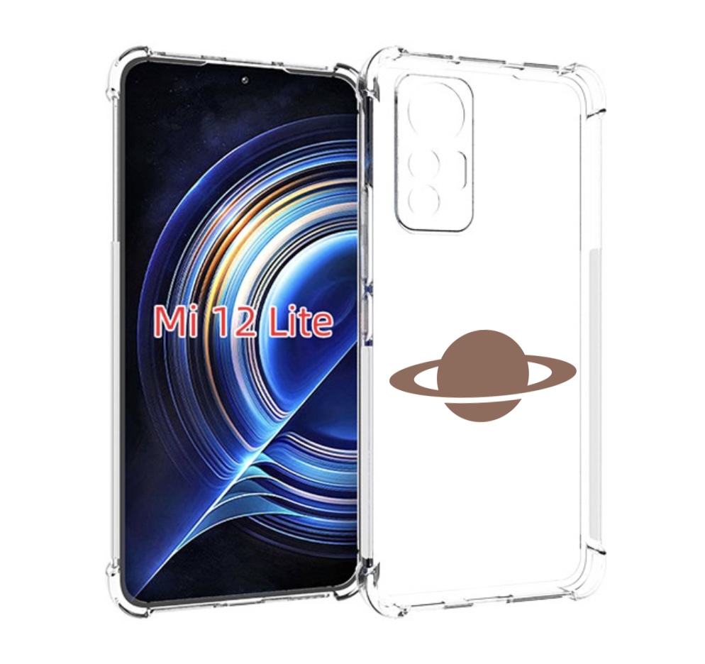 

Чехол MyPads сатурн для Xiaomi 12 Lite, Прозрачный, Tocco