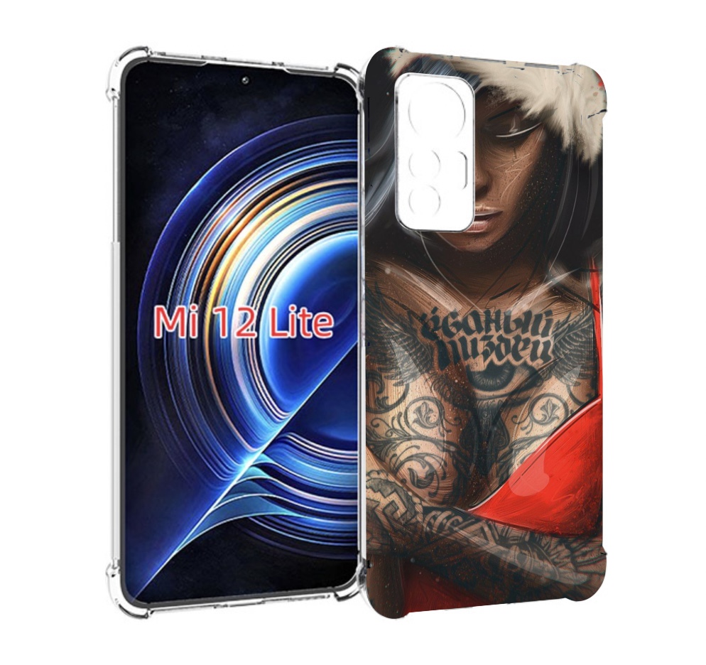 

Чехол MyPads санта-клаус-девушка для Xiaomi 12 Lite, Прозрачный, Tocco