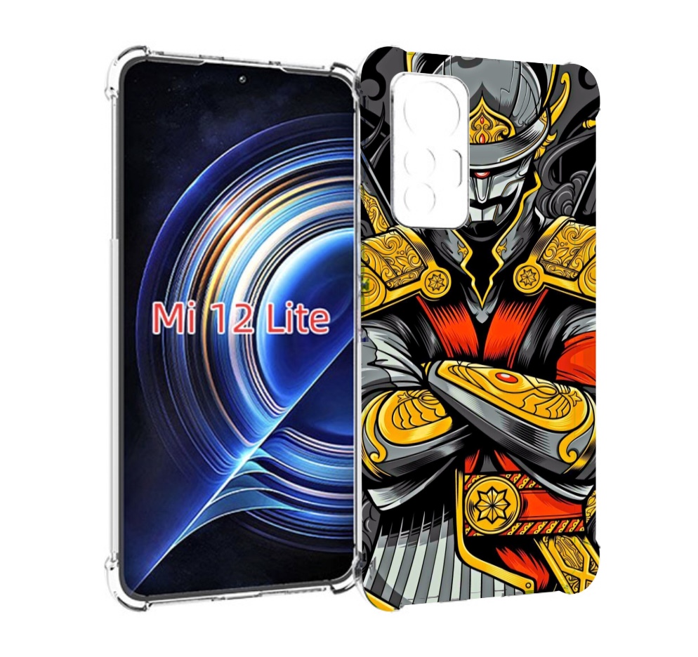 

Чехол MyPads самурай для Xiaomi 12 Lite, Прозрачный, Tocco