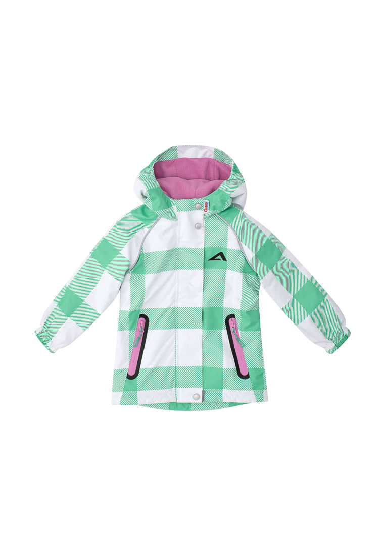 Куртка детская Oldos Хэлли AOSS23JK2T110, цвет яблочный, размер 134 oldos куртка утепленная для девочки хэлли