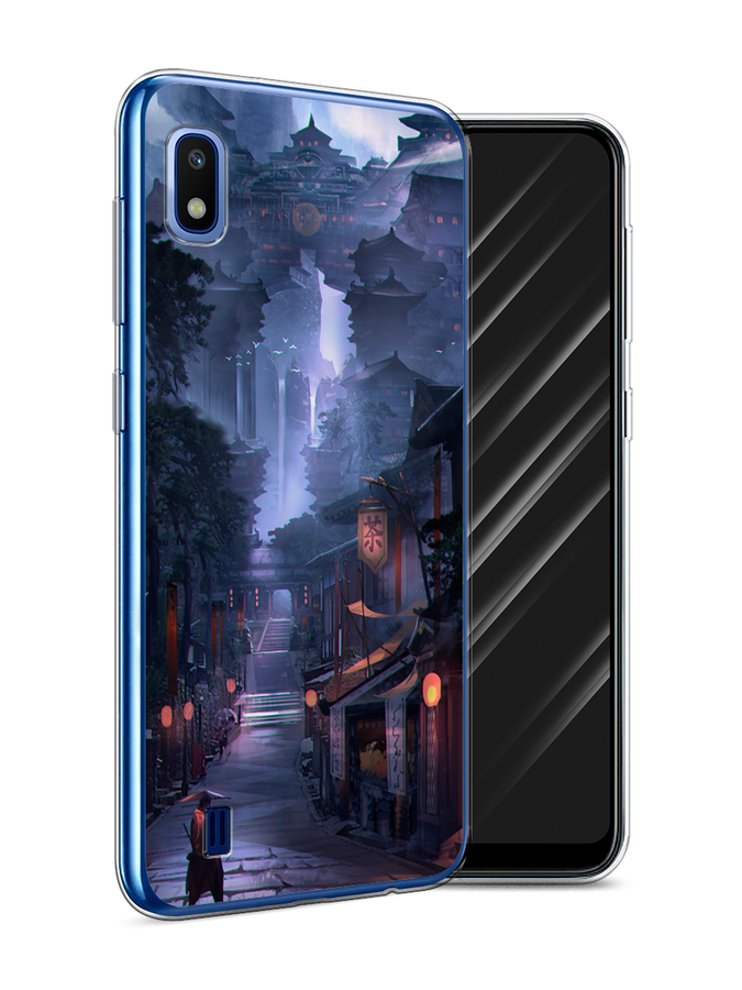 

Чехол Awog на Samsung Galaxy A10 "Одинокий самурай", Разноцветный, 27950-10