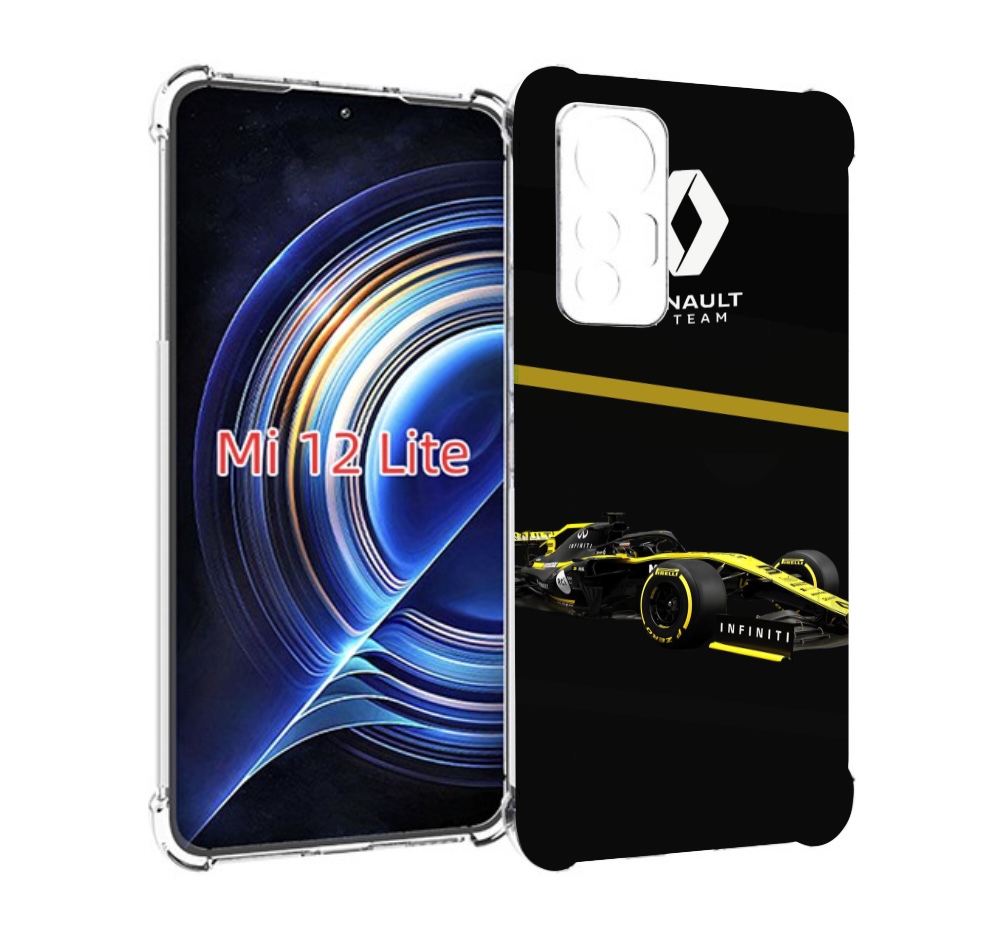 

Чехол MyPads рено renault 2 для Xiaomi 12 Lite, Прозрачный, Tocco