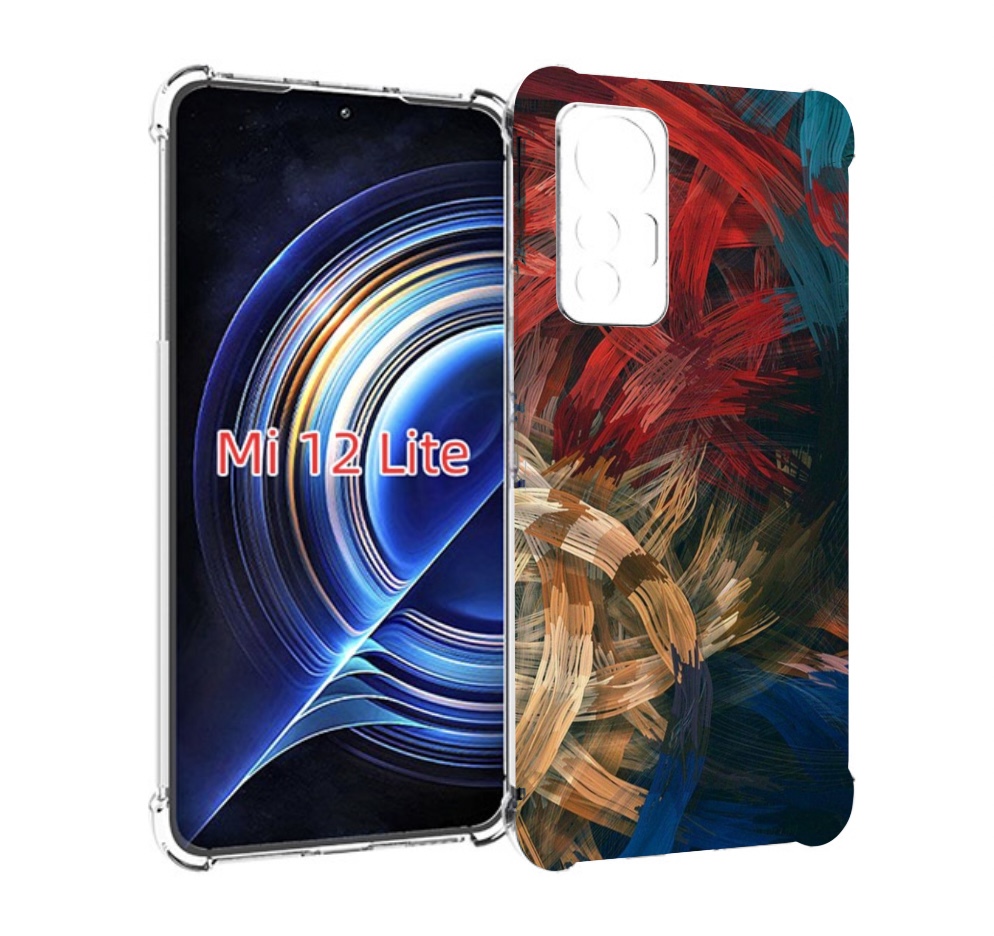 

Чехол MyPads раскрашенная медь для Xiaomi 12 Lite, Прозрачный, Tocco