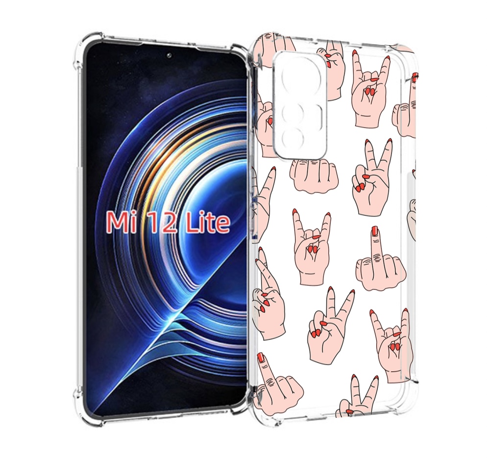 

Чехол MyPads разные-ручки для Xiaomi 12 Lite, Прозрачный, Tocco