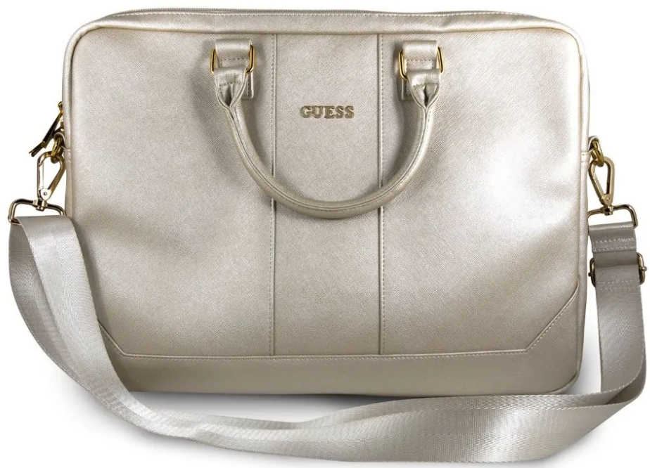 Сумка Saffiano (GUCB15TBE) для ноутбука 15 (Beige) Guess. Цвет: бежевый