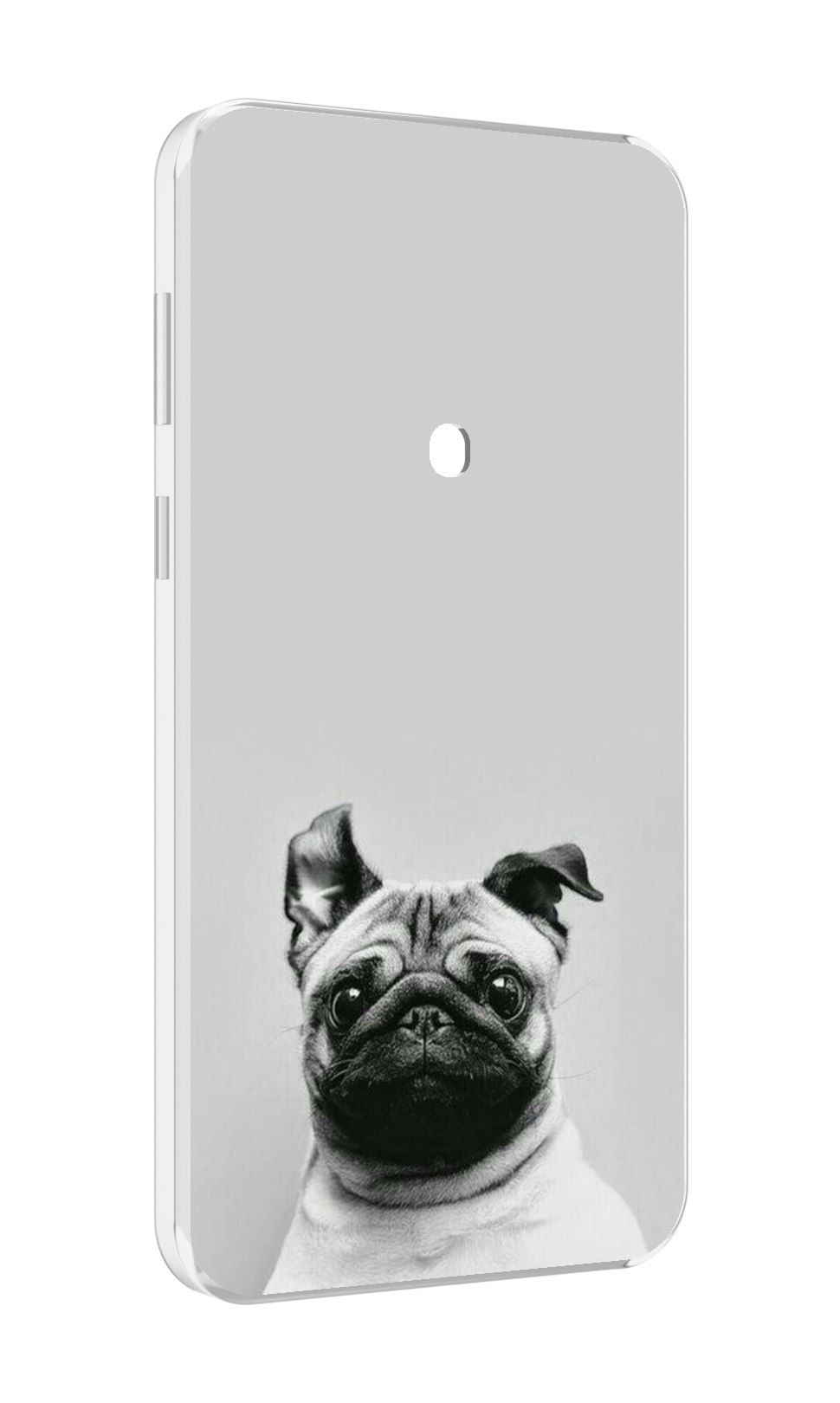 

Чехол MyPads мопс для Meizu 16 Plus / 16th Plus, Прозрачный, Tocco