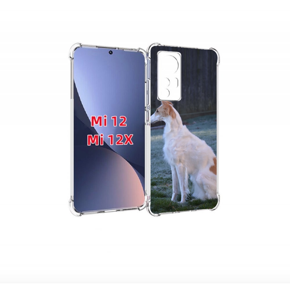 

Чехол бампер MyPads русская псовая борзая для Xiaomi 12., Прозрачный, Tocco
