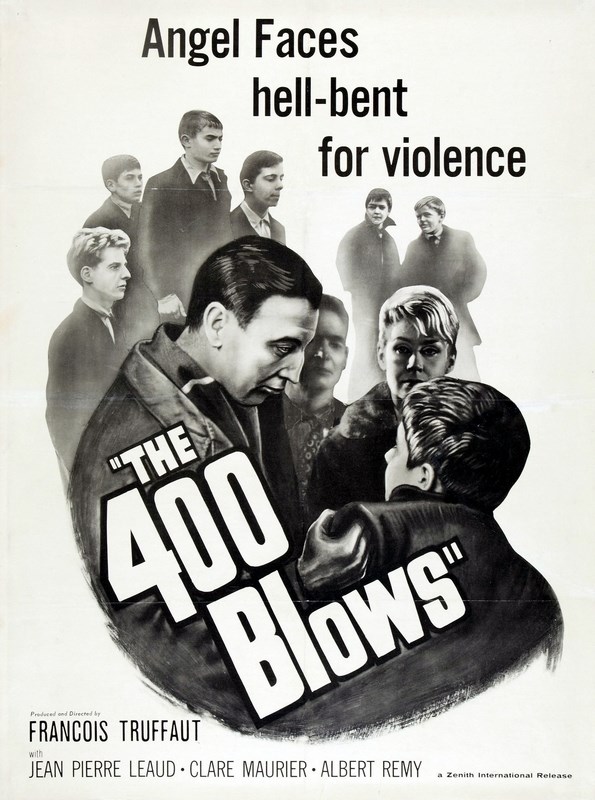

Постер к фильму "Четыреста ударов" (Les quatre cents coups) Оригинальный 50,8x68,6 см